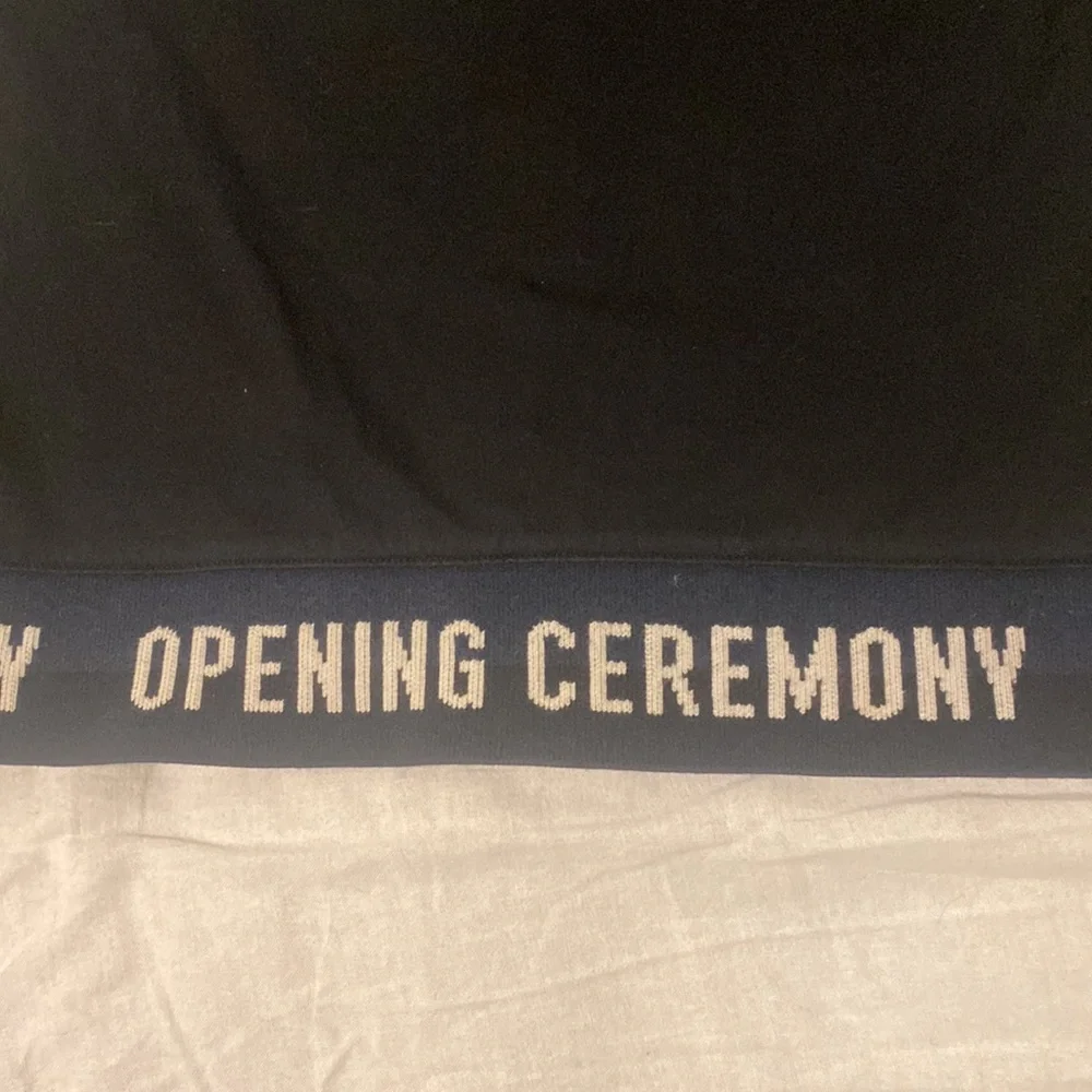 Opening ceremony black tee (branded elastic) , US M - Picture 3 of 3